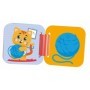 Set de joaca educational Soft Clemmy cu animalute 6 cuburi moi si carticica